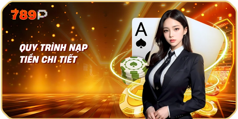 Hướng dẫn nạp tiền hiệu quả trên trang web 789p 3 Quy trình nạp tiền chi tiết